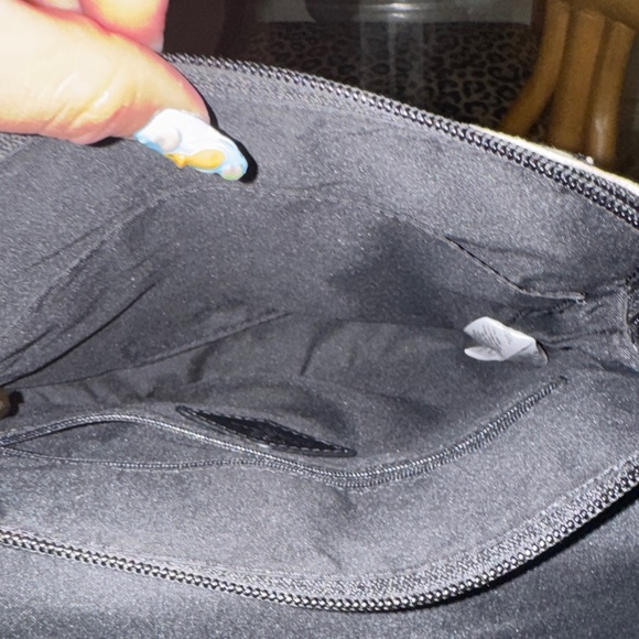 Fossil Tan and Black Striped Messenger Bag - Picture 5 of 6